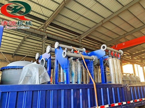 今日發(fā)貨安徽客戶壓力篩、排渣分離機(jī)、除砂機(jī)