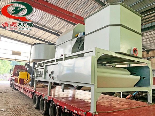 今日發(fā)貨青?？蛻?hù)轉(zhuǎn)鼓濃縮脫水一體機(jī)砂水分離器